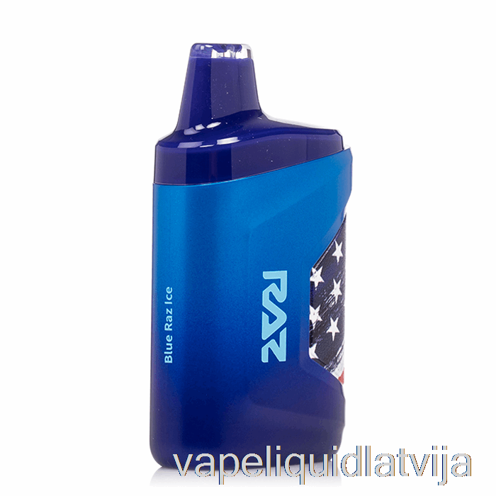 Raz Ca6000 6000 Vienreizējās Lietošanas Brīvības Izdevums - Zils Raz Ice Vape šķidrums